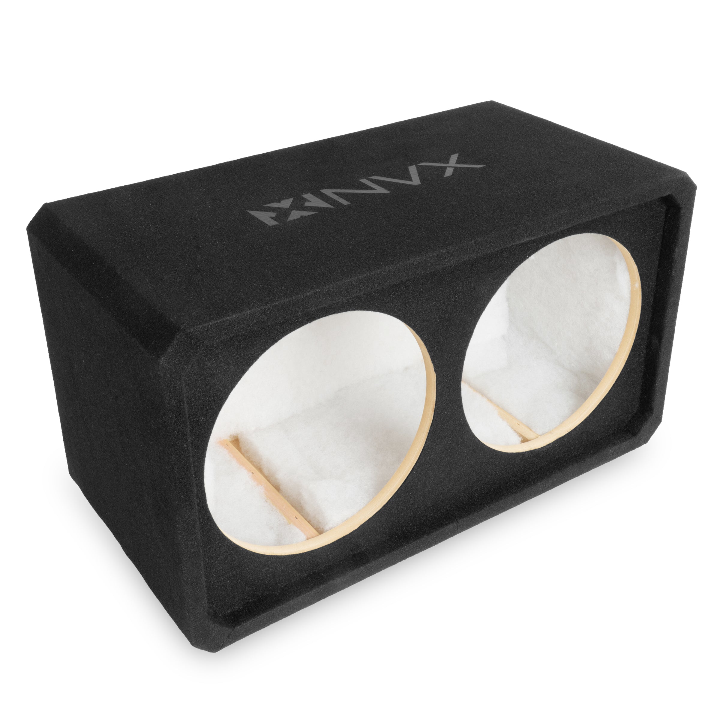 NVX sealed subwoofer enclosure with internal damping for smooth bass response