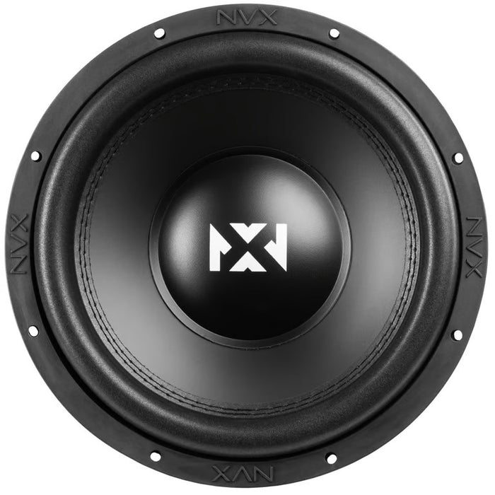 NVX Dual 12" Ported Complete Bass System w/ Sub Box, Amp, and Wiring Kit