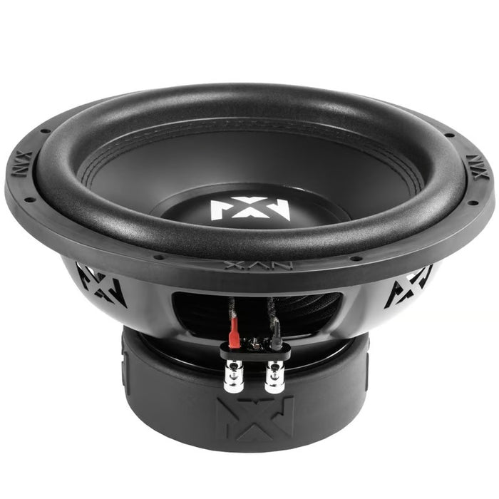 NVX Dual 12" Ported Complete Bass System w/ Sub Box, Amp, and Wiring Kit