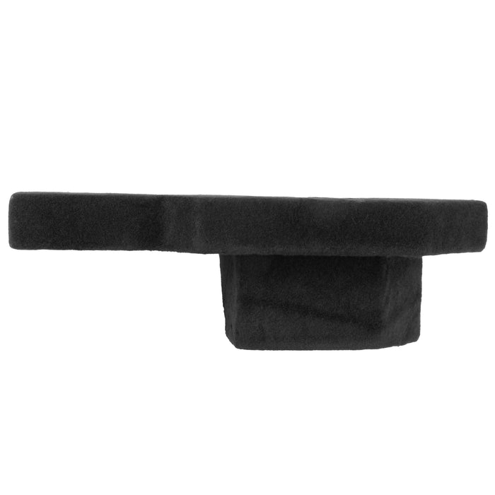 LVE-DOD-RAMQCCG3-S10S Custom Fit 350W RMS Single 10" Sealed Loaded Subwoofer Enclosure for 2002-2018 Ram Quad and Crew Cab Trucks