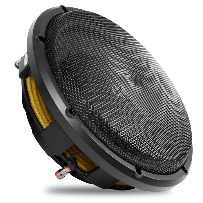 SQW104 1200W Peak (600W RMS) SQ-Series Shallow-Mount 10" Dual 4-Ohm Subwoofer