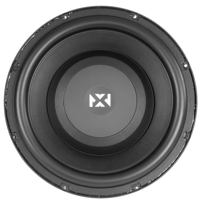 SQW124 1200W Peak (600W RMS) SQ-Series Shallow-Mount 12" Dual 4-Ohm Subwoofer