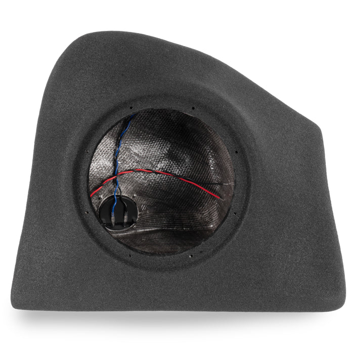 UBE-LEX-IS0613-G2 Custom Fit 10" Empty Sealed BOOST Subwoofer Enclosure for 2006-2013 Lexus IS250/IS350/ISF