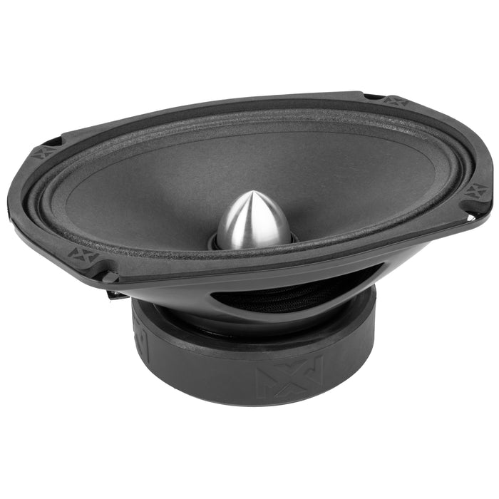 VPRO69BM 500W Peak (250W RMS) 6" x 9" V-Series Pro Midrange Loudspeaker with Bullet Aluminum Phase Plug