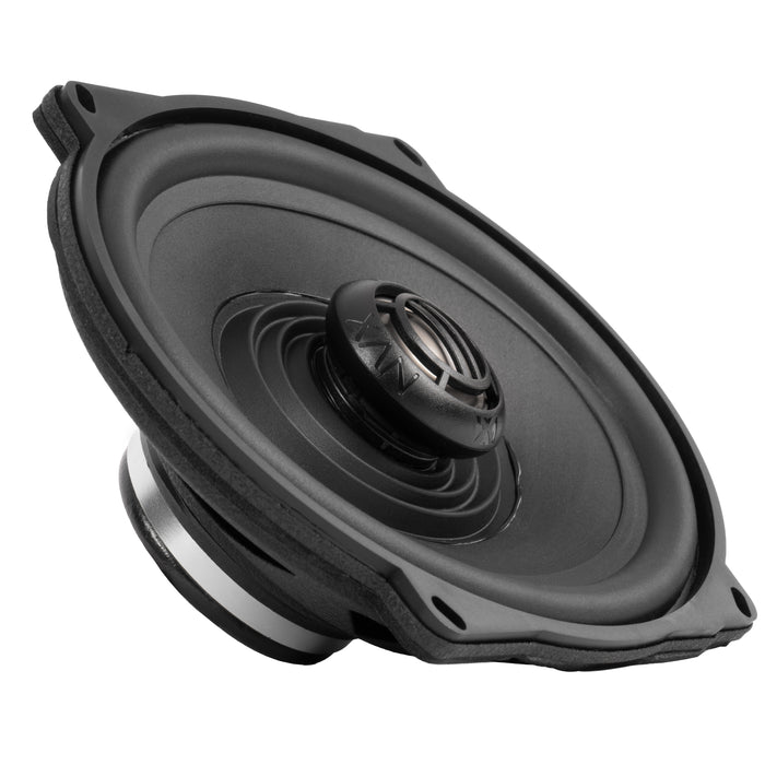 XFHD57L 600W Peak (300W RMS) 5x7" XF-Series 2-Ohm OEM Saddlebag Lid Speakers for Select 1998-up Harley Davidson Motorcycles