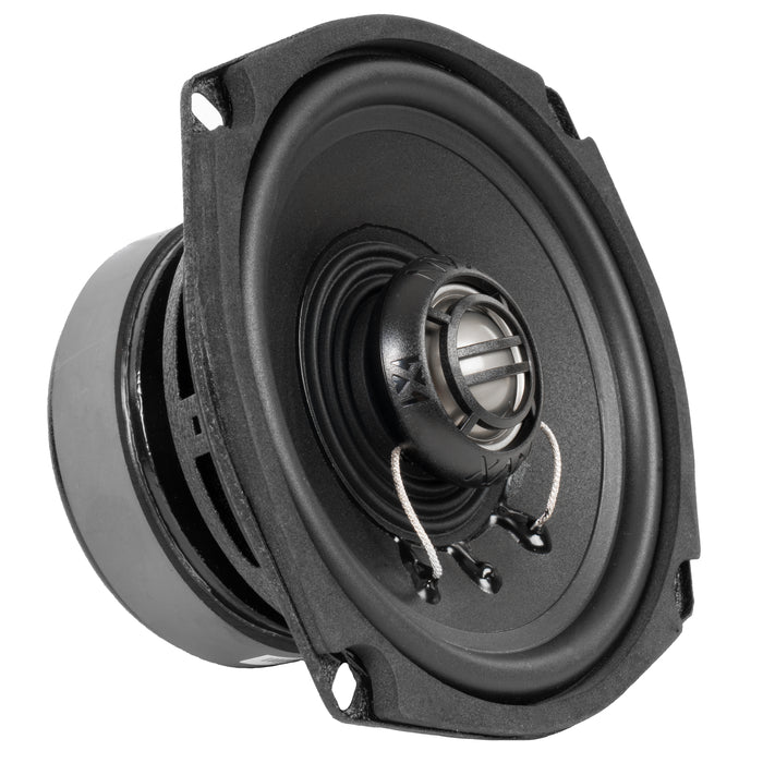 XFHD5F 600W Peak (300W RMS) 5.25" XF-Series 2-Ohm Front Fairing Speakers for Select 1998-2013 Harley-Davidson Touring Model Motorcycles