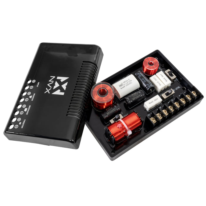 XQS65KITv2 600W Peak (300W RMS) 6.5" X-Series 2-Way Component Speaker System with Carbon Fiber Cones and 30mm Silk Dome Tweeters