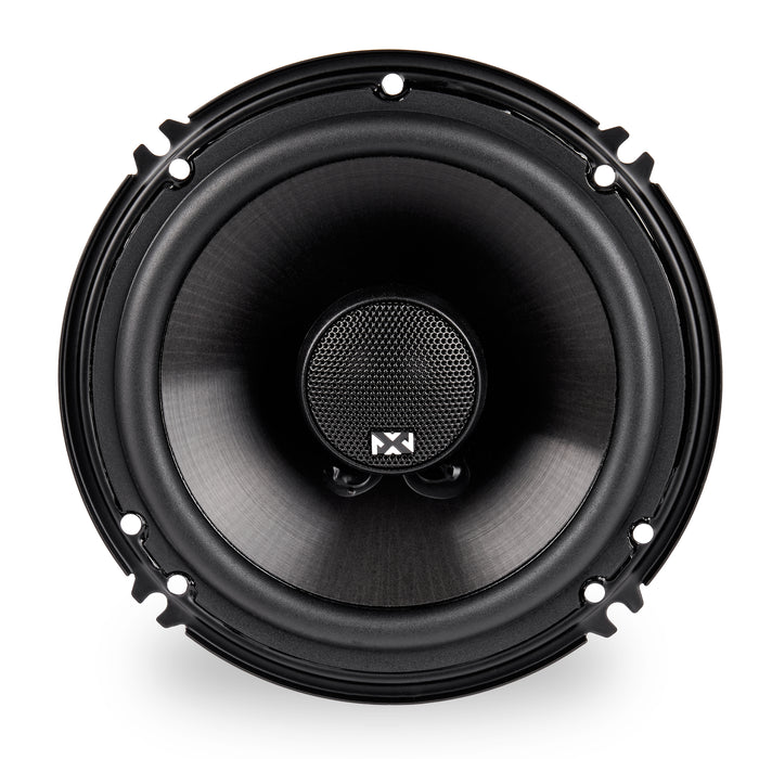 VSP60 600W Peak (200W RMS) 6" V-Series 2-Way Coaxial Speakers with 25mm Silk Dome Tweeters