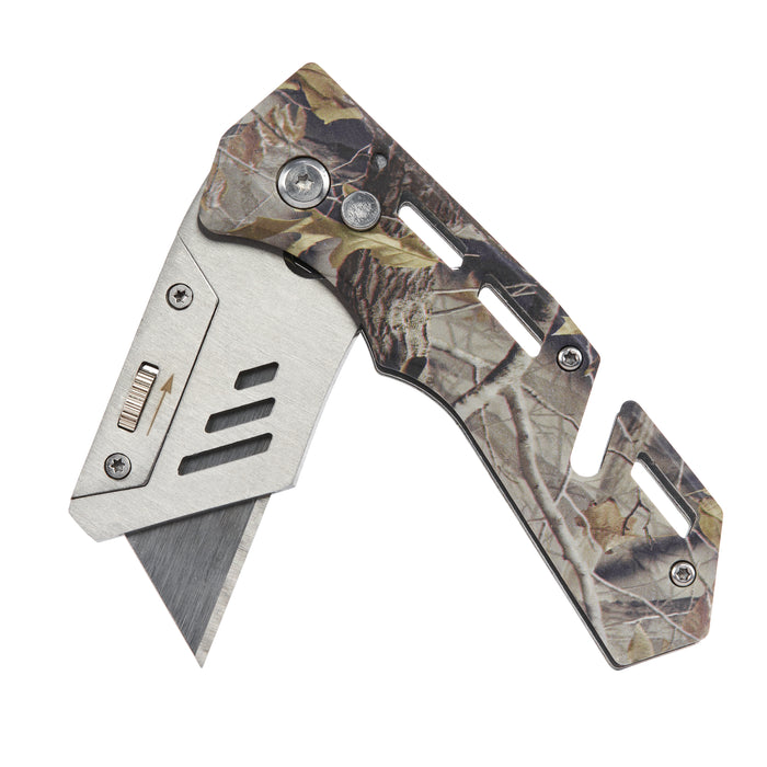 VKN2GC Gray Camo Handle Stainless Steel Utility Knife