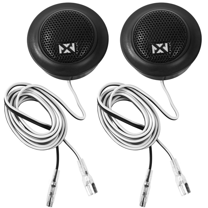 NSP65KIT 600W Peak (200W RMS) 6.5" N-Series 2-Way Component Speakers with 20mm Silk Dome Tweeters