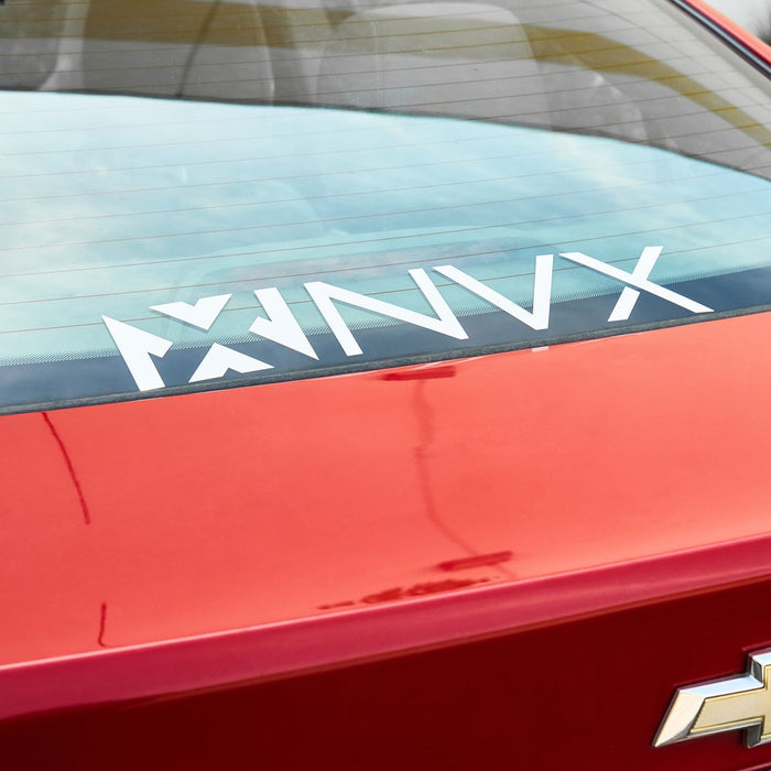 NVX Vinyl UV Resistant Vehicle Sticker 2.75" x 16"